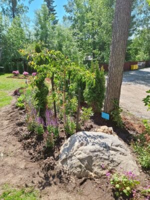 puutarhanikkarit istutusalueet