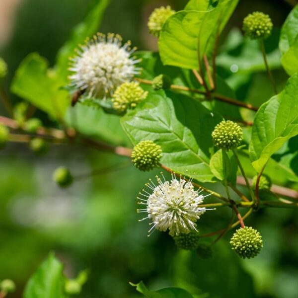 Cephalanthus-occidentalis-Fiber-Optics-Kerapensas